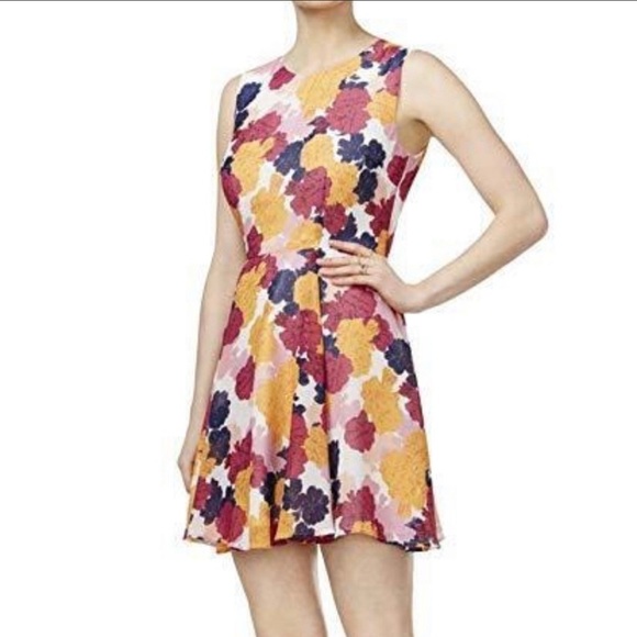 Maison Jules Bright Floral Sleeveless Dresd XXS - Picture 2 of 11
